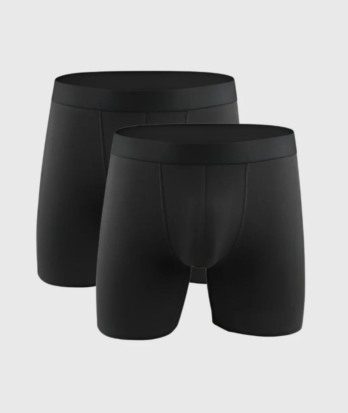 2-PACK PREMIUM BLACK BOXER SHAPER